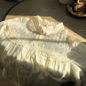Vintage Lace long sleeve Wedding dress